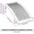 vidaXL Curved Pool Solar Heating Panels 2 pcs 110x65 cm - Image 12