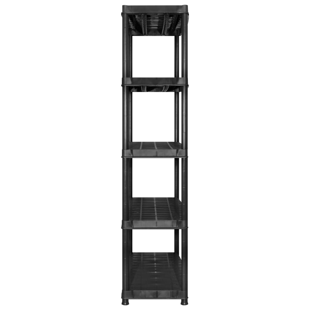 8720286289174_g_en_hd_3 vidaXL Storage Shelf 5-Tier Black 170x40x185 cm Plastic - Image 5