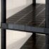 vidaXL Storage Shelf 5-Tier Black 170x40x185 cm Plastic - Image 6