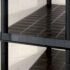 vidaXL Storage Shelf 5-Tier Black 366x45.7x185 cm Plastic - Image 5