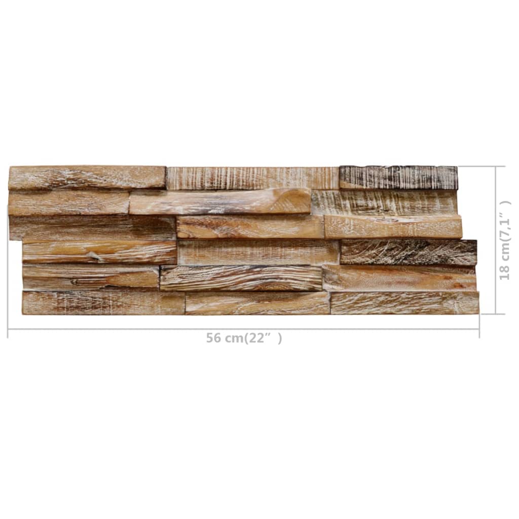 8720286290644_g_en_hd_4 vidaXL 3D Wall Cladding Panels 10 pcs 1.01 m² Solid Teak Wood - Image 5