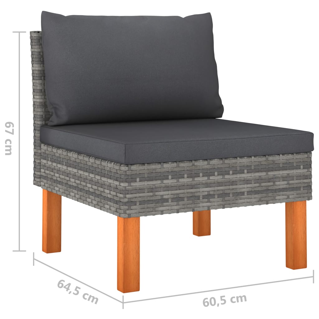8720286291108_g_en_hd_7 vidaXL 10 Piece Garden Lounge Set with Cushions Poly Rattan Grey - Image 9