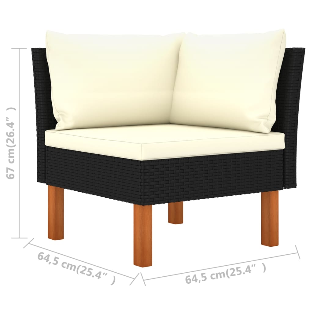 8720286291320_g_en_hd_5 vidaXL 10 Piece Garden Lounge Set with Cushions Poly Rattan Black - Image 7