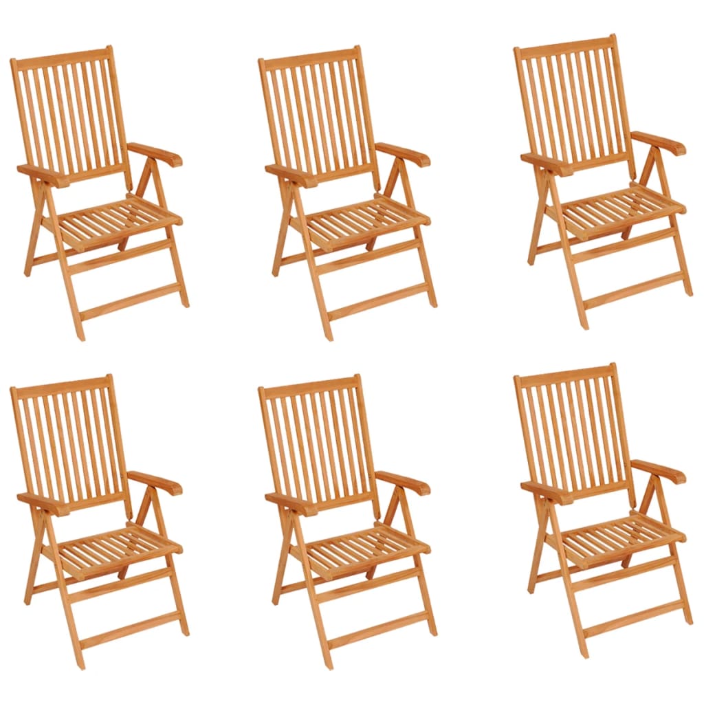 8720286298121_g_en_hd_1 vidaXL Garden Chairs 6 pcs with Blue Cushions Solid Teak Wood - Image 2