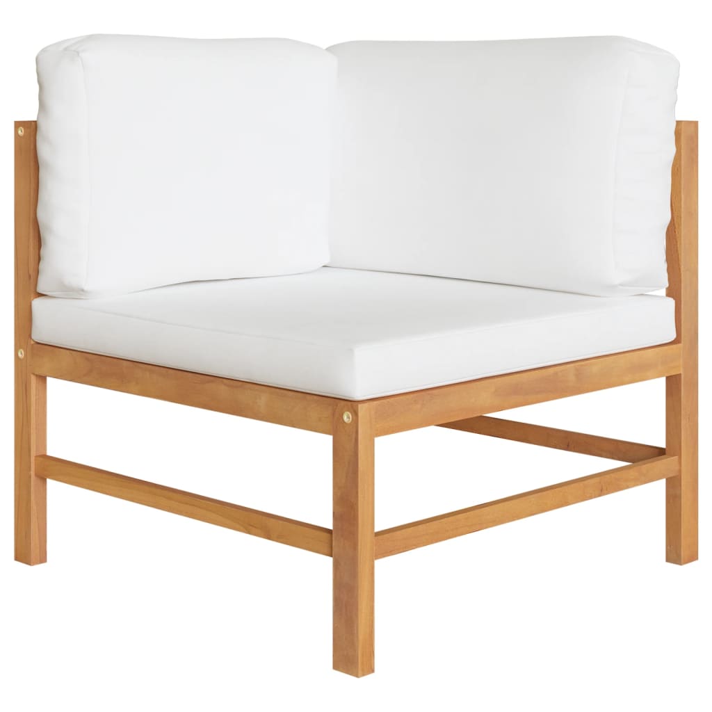 8720286300145_g_en_hd_1 vidaXL 2 Piece Garden Lounge Set with Cream Cushions Teak Wood - Image 2