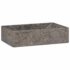 vidaXL Sink 45x30x12 cm Marble High Gloss Grey - Image 2