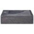vidaXL Sink Black 58x39x10 cm Marble - Image 4