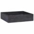 vidaXL Sink Black 40x40x10 cm Marble - Image 2