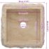 vidaXL Sink Cream 30x30x13 cm Marble - Image 10