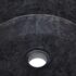 vidaXL Sink Black Ø40x15 cm Marble - Image 5