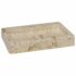 vidaXL Wall-mounted Sink Cream 38x24x6.5 cm Marble - Image 2