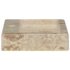 vidaXL Wall-mounted Sink Cream 38x24x6.5 cm Marble - Image 5