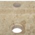 vidaXL Wall-mounted Sink Cream 38x24x6.5 cm Marble - Image 8