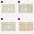 vidaXL Wall-mounted Sink Cream 38x24x6.5 cm Marble - Image 10