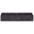 vidaXL Wall-mounted Sink Black 38x24x6.5 cm Marble - Image 4