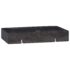 vidaXL Wall-mounted Sink Black 38x24x6.5 cm Marble - Image 6