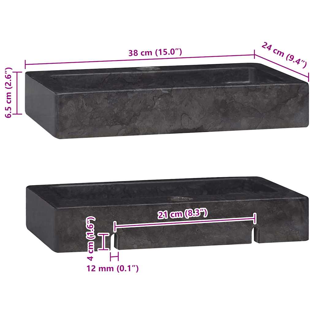 8720286300985_g_en_hd_9 vidaXL Wall-mounted Sink Black 38x24x6.5 cm Marble - Image 11