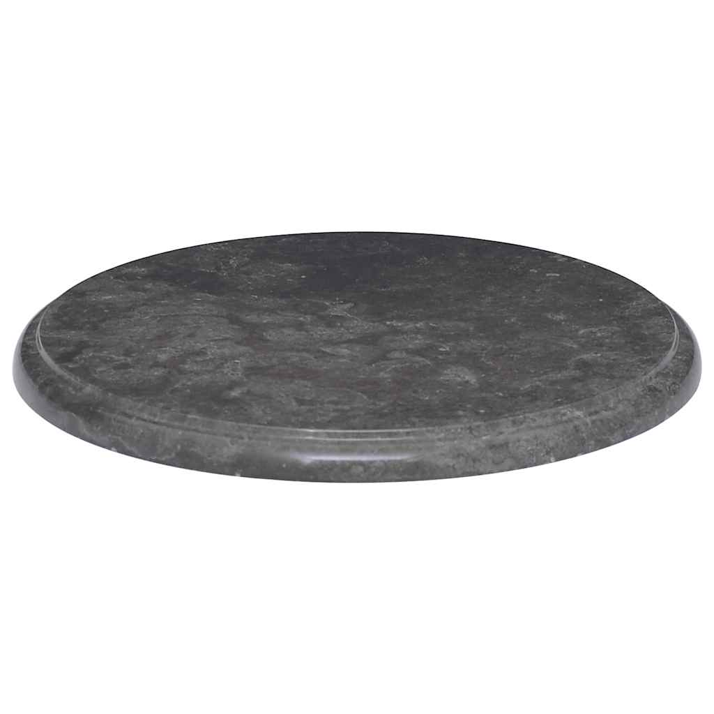 8720286301012_g_en_hd_1 vidaXL Table Top Black Ø40x2.5 cm Marble - Image 2