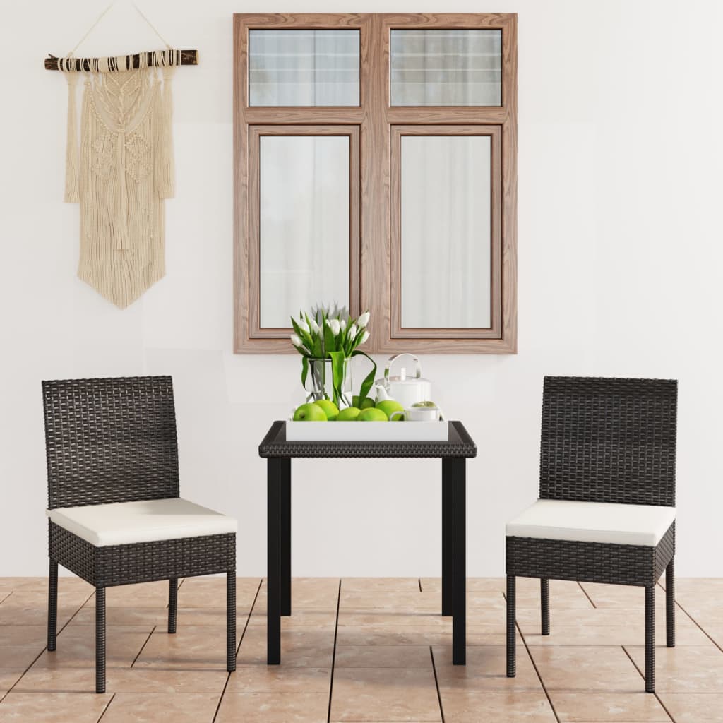 8720286301128_m_en_hd_1 vidaXL 3 Piece Garden Dining Set Poly Rattan Black - Image 1