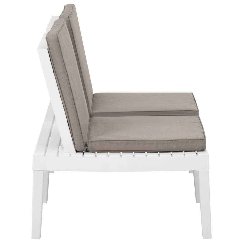 8720286314753_g_en_hd_4 vidaXL 2 Piece Garden Lounge Set with Cushions Plastic White - Image 6