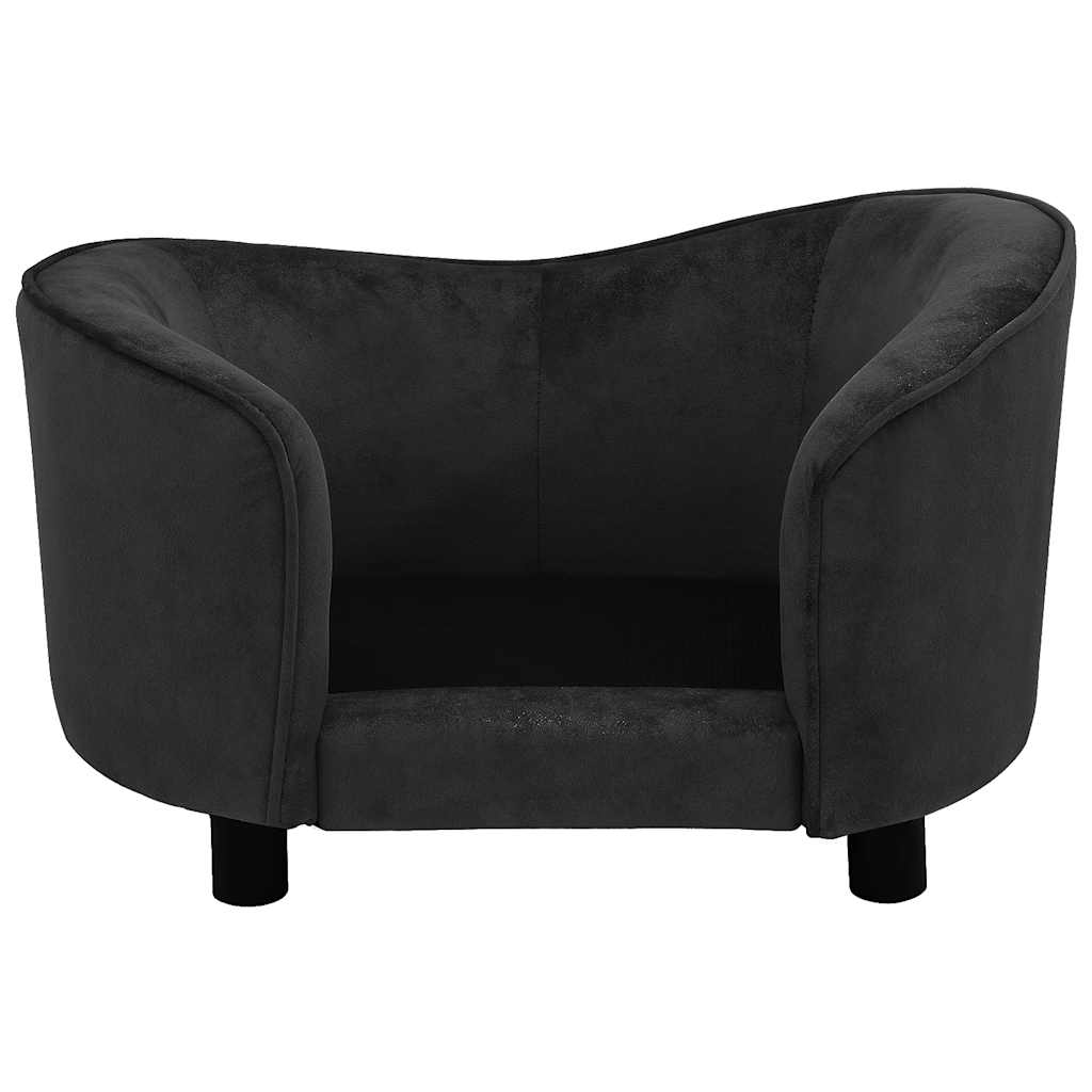 8720286315071_g_en_hd_4 vidaXL Dog Sofa Black 69x49x40 cm Plush - Image 6