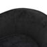 vidaXL Dog Sofa Black 69x49x40 cm Plush - Image 7
