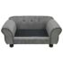 vidaXL Dog Sofa Dark Grey 72x45x30 cm Plush - Image 5