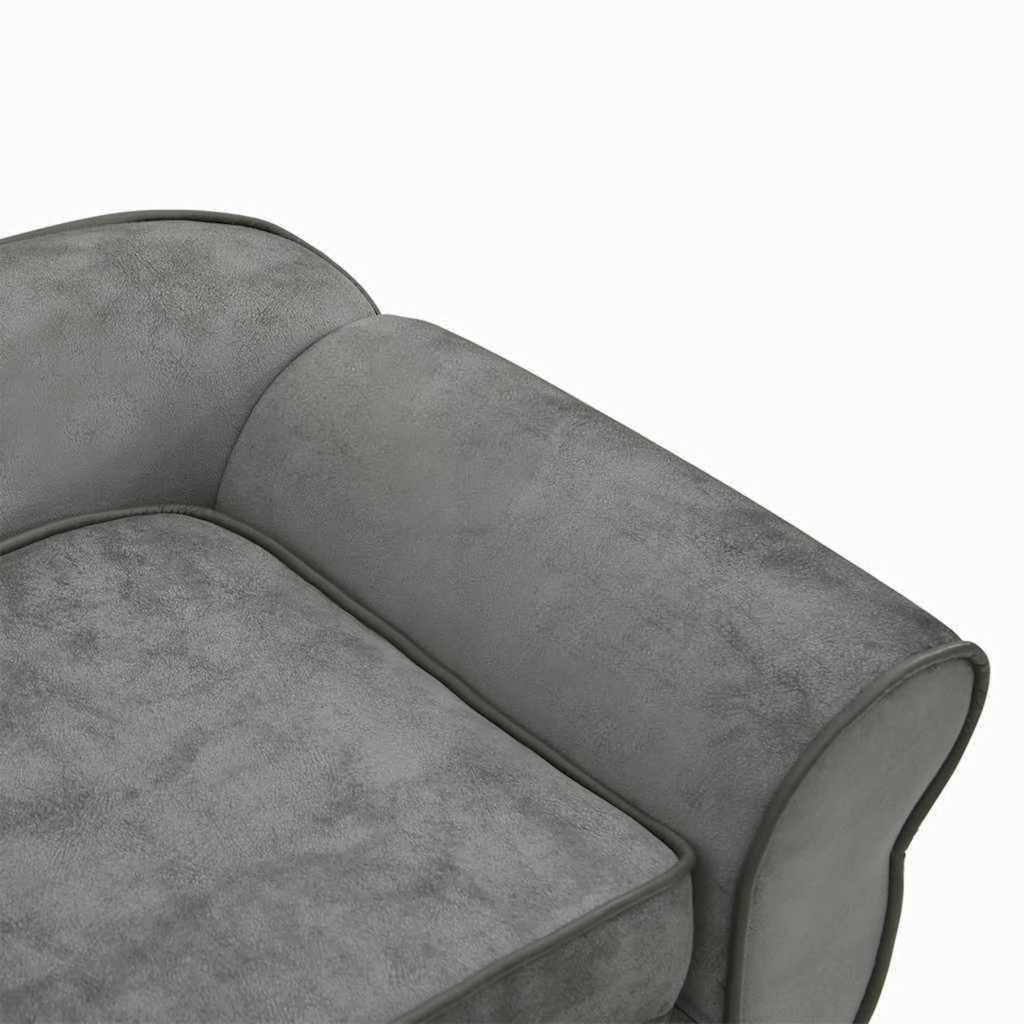 8720286315255_g_en_hd_5 vidaXL Dog Sofa Dark Grey 72x45x30 cm Plush - Image 6