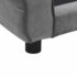 vidaXL Dog Sofa Dark Grey 72x45x30 cm Plush - Image 7