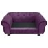 vidaXL Dog Sofa Burgundy 72x45x30 cm Plush - Image 5