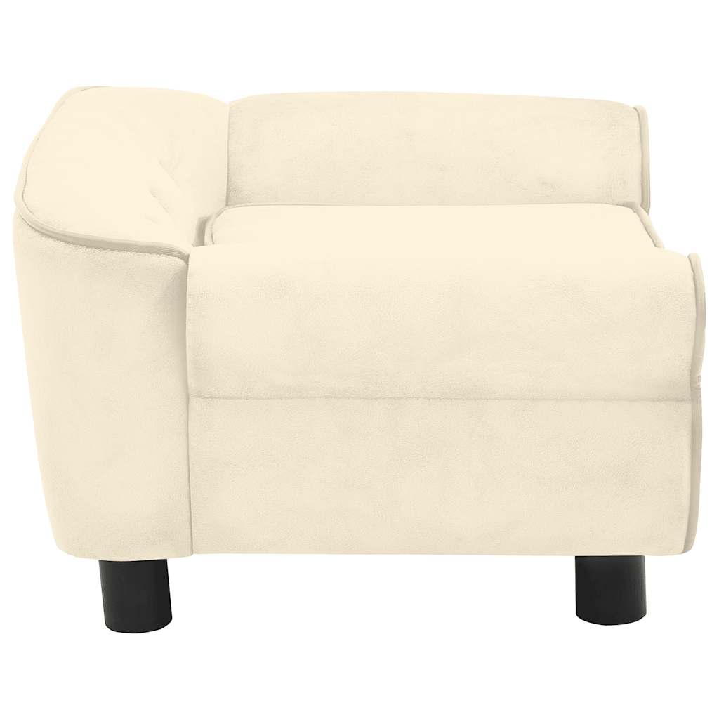 8720286315286_g_en_hd_2 vidaXL Dog Sofa Cream 72x45x30 cm Plush - Image 3