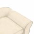 vidaXL Dog Sofa Cream 72x45x30 cm Plush - Image 6