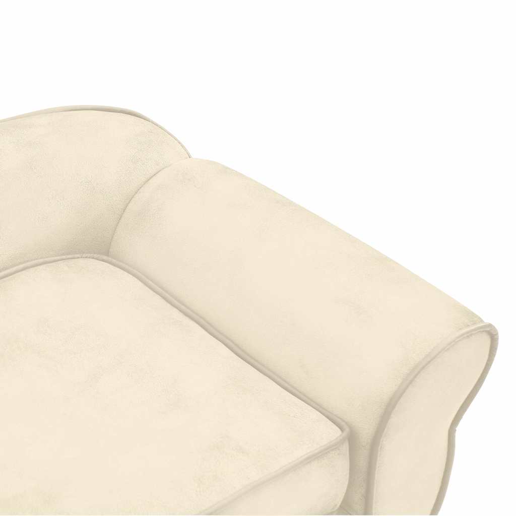 8720286315286_g_en_hd_5 vidaXL Dog Sofa Cream 72x45x30 cm Plush - Image 6