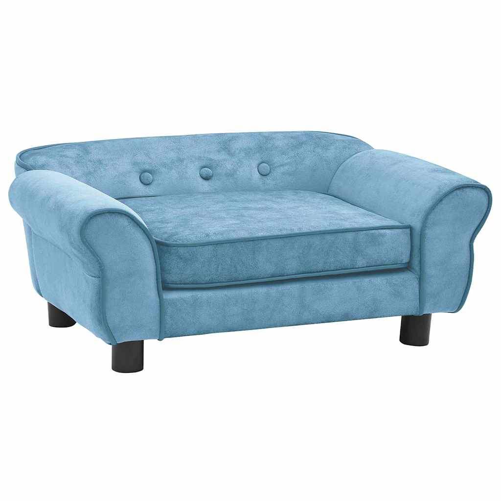 8720286315293_a_en_hd_1 vidaXL Dog Sofa Turquoise 72x45x30 cm Plush - Image 1