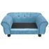 vidaXL Dog Sofa Turquoise 72x45x30 cm Plush - Image 5