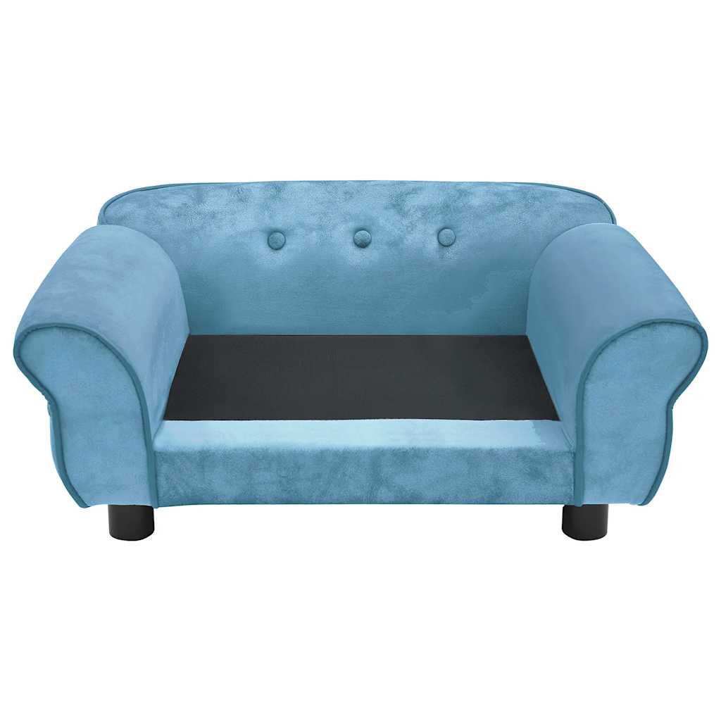 8720286315293_g_en_hd_4 vidaXL Dog Sofa Turquoise 72x45x30 cm Plush - Image 5