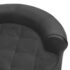 vidaXL Dog Sofa Dark Grey 48x48x32 cm Plush and Faux Leather - Image 7