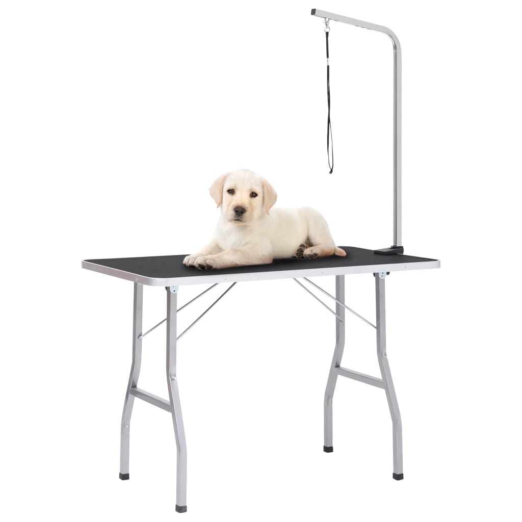 8720286318263_m_en_hd_1 vidaXL Adjustable Dog Grooming Table with 1 Loop - Image 1