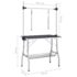 vidaXL Adjustable Dog Grooming Table with 2 Loops and Basket - Image 11
