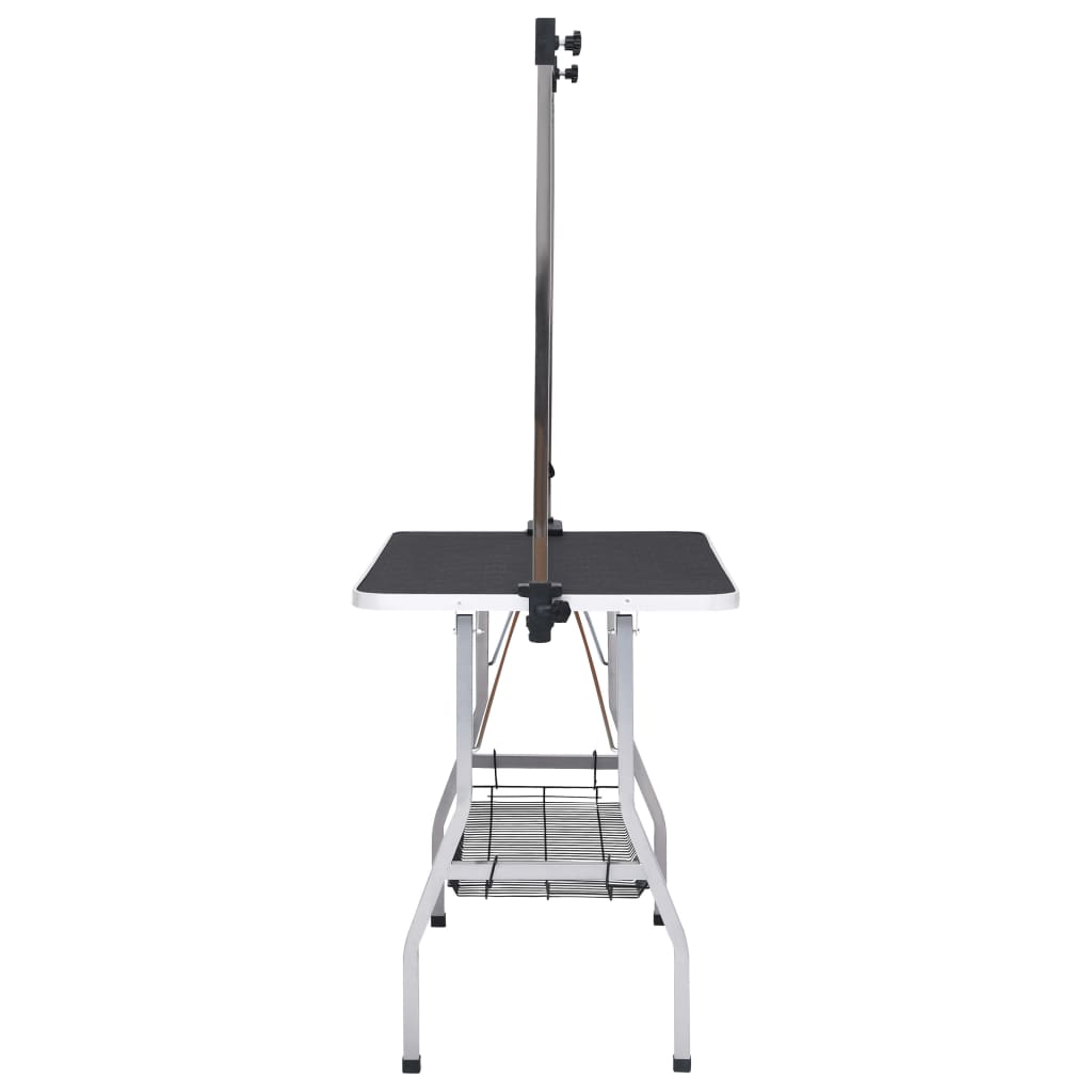 8720286318317_g_en_hd_2 vidaXL Adjustable Dog Grooming Table with 2 Loops and Basket - Image 4