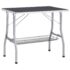 vidaXL Adjustable Dog Grooming Table with 2 Loops and Basket - Image 5
