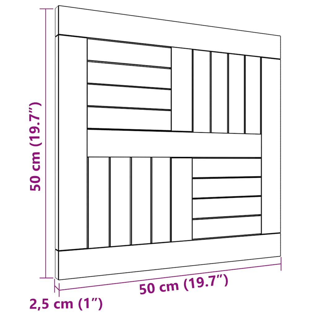 8720286318423_g_en_hd_5 vidaXL Square Table Top 50x50x2.5 cm Solid Wood Teak - Image 7