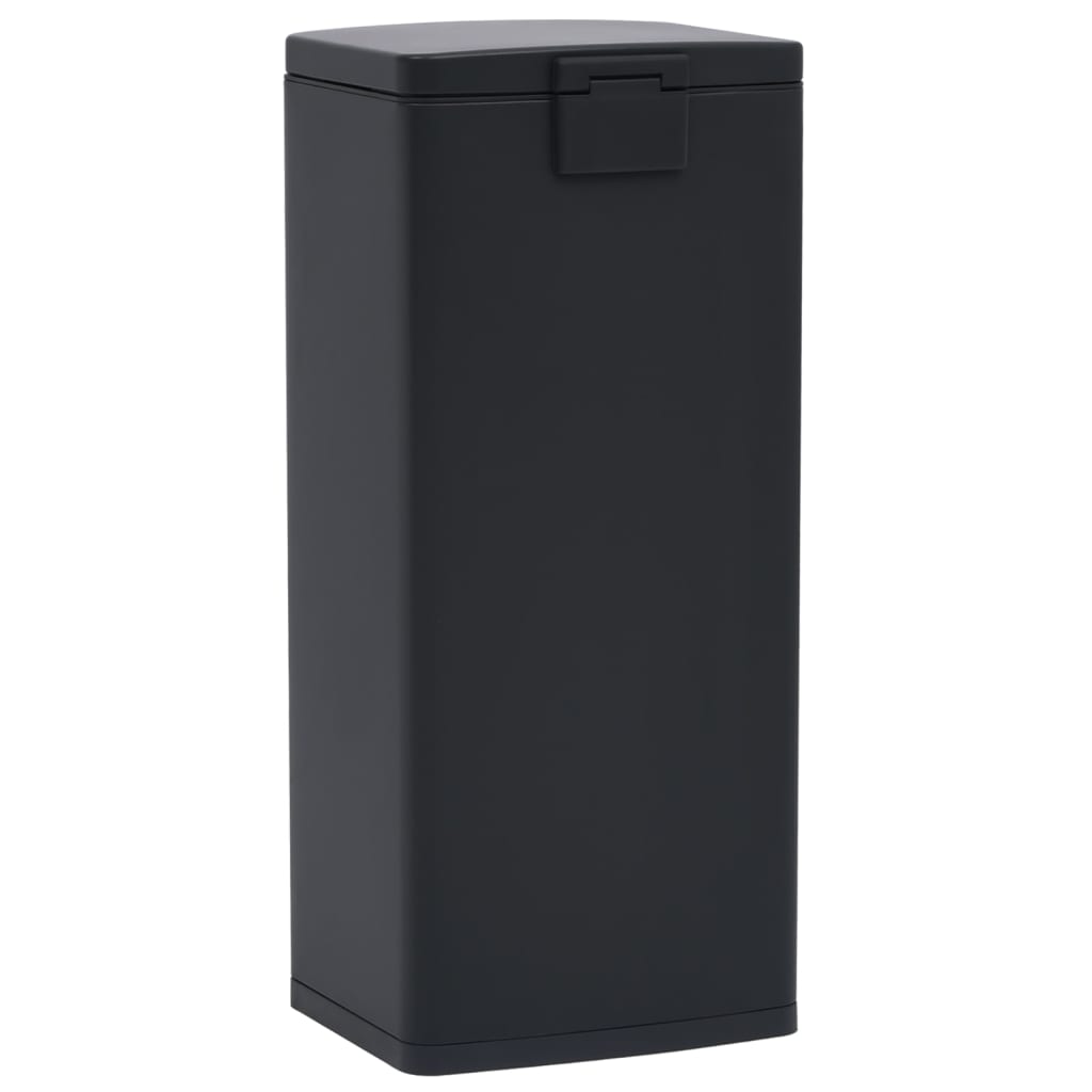 8720286320907_g_en_hd_3 vidaXL Dustbin with Pedal Anti-fingerprint 30L Black Stainless Steel - Image 5