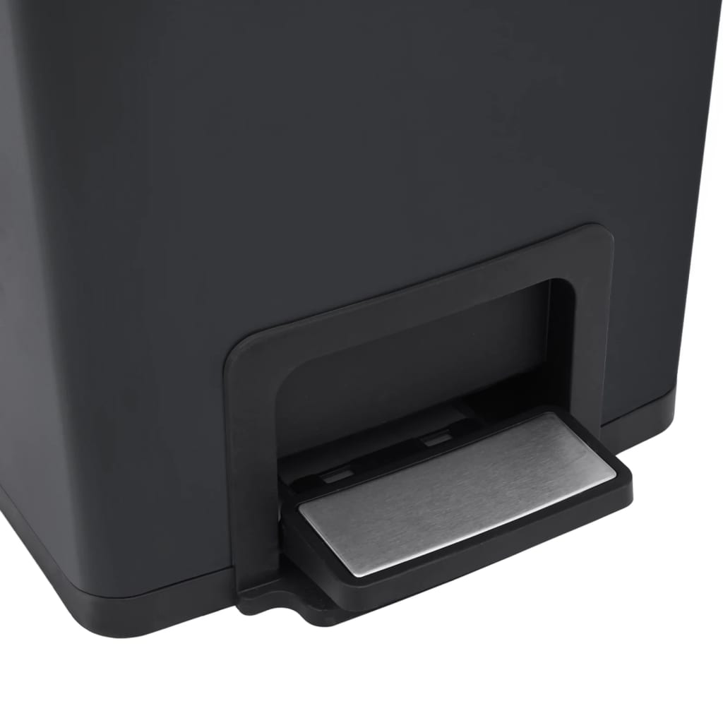 8720286320907_g_en_hd_7 vidaXL Dustbin with Pedal Anti-fingerprint 30L Black Stainless Steel - Image 9