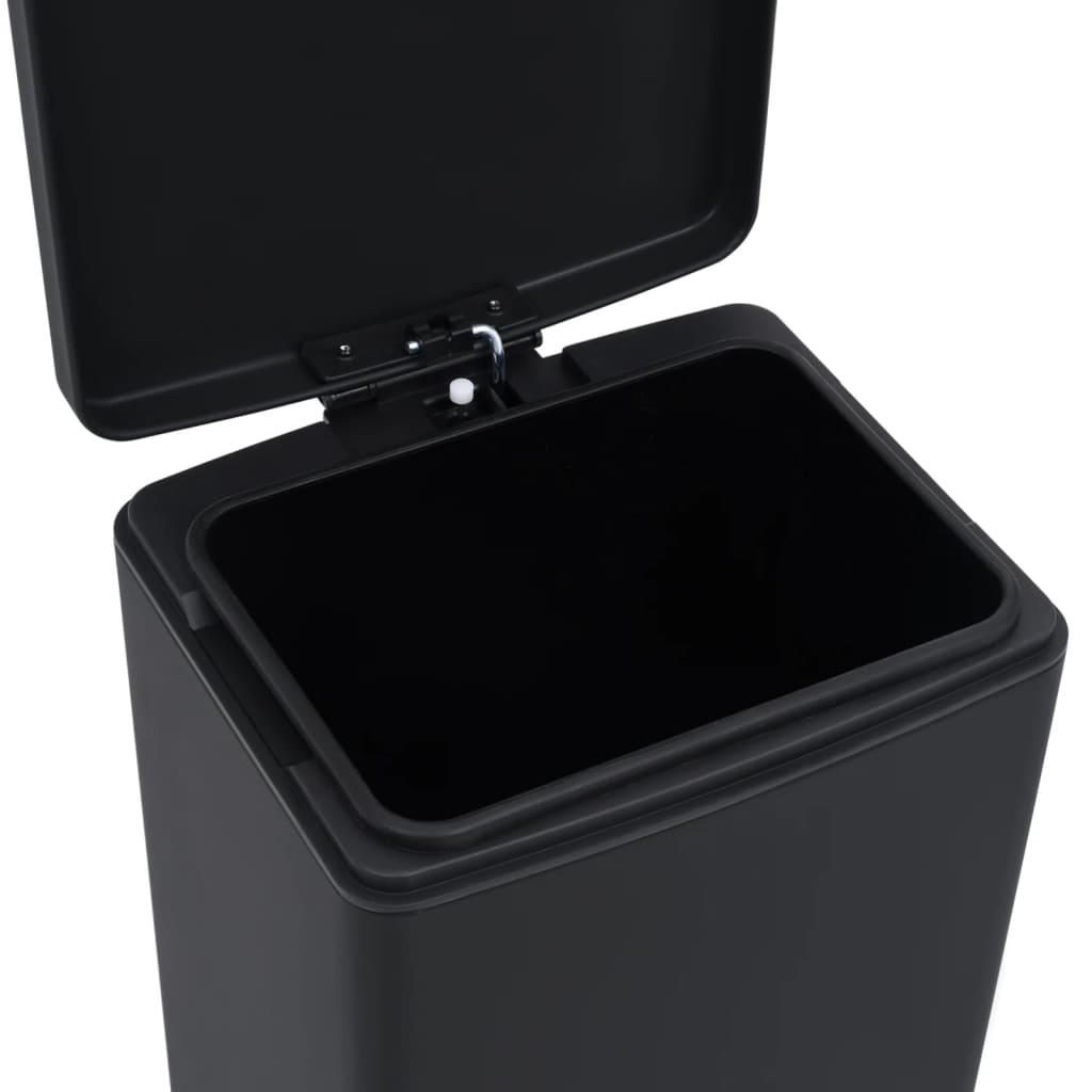 8720286320907_g_en_hd_8 vidaXL Dustbin with Pedal Anti-fingerprint 30L Black Stainless Steel - Image 10