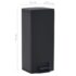 vidaXL Dustbin with Pedal Anti-fingerprint 30L Black Stainless Steel - Image 11