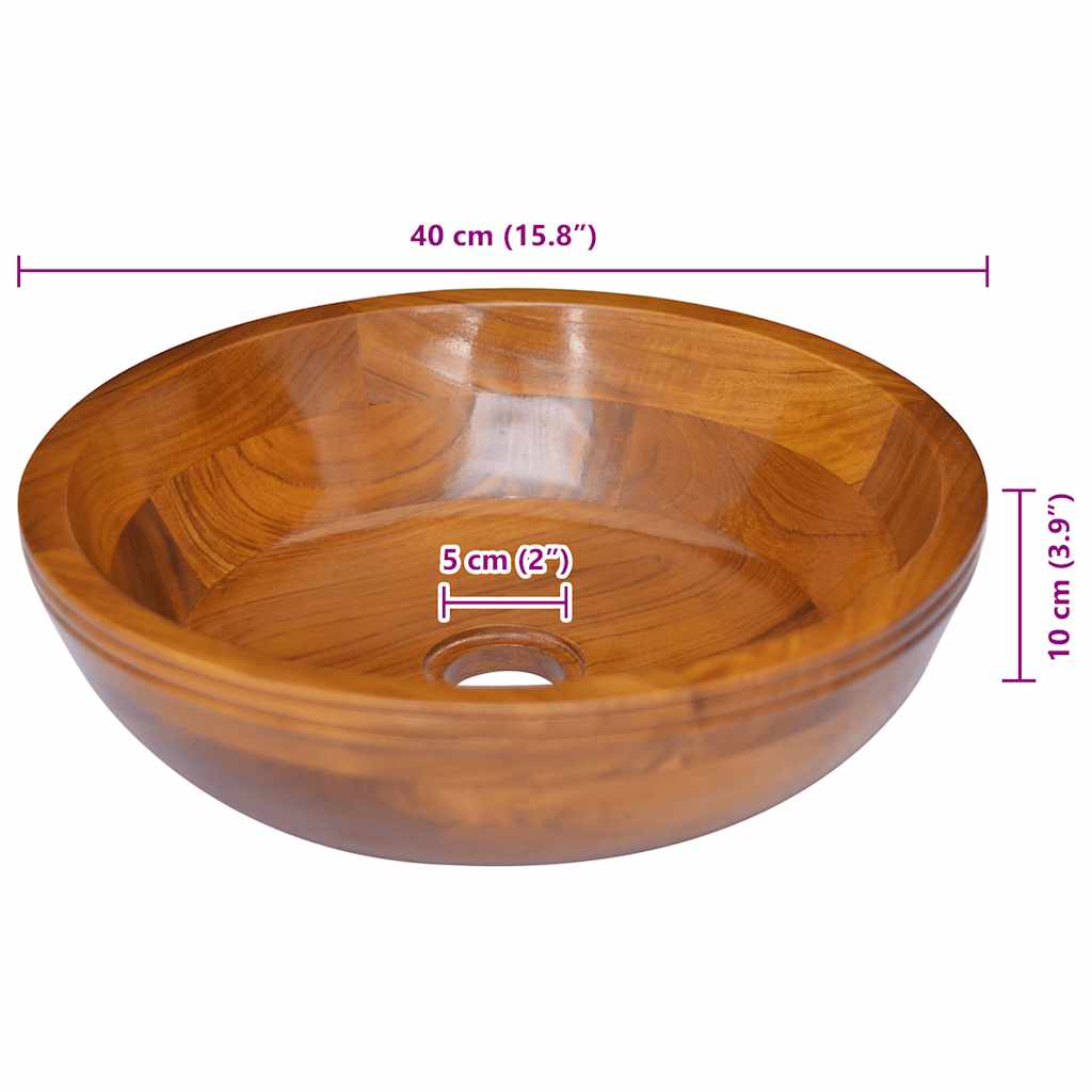 8720286326640_g_en_hd_5 vidaXL Basin Solid Teak Wood Φ40x10 cm - Image 6