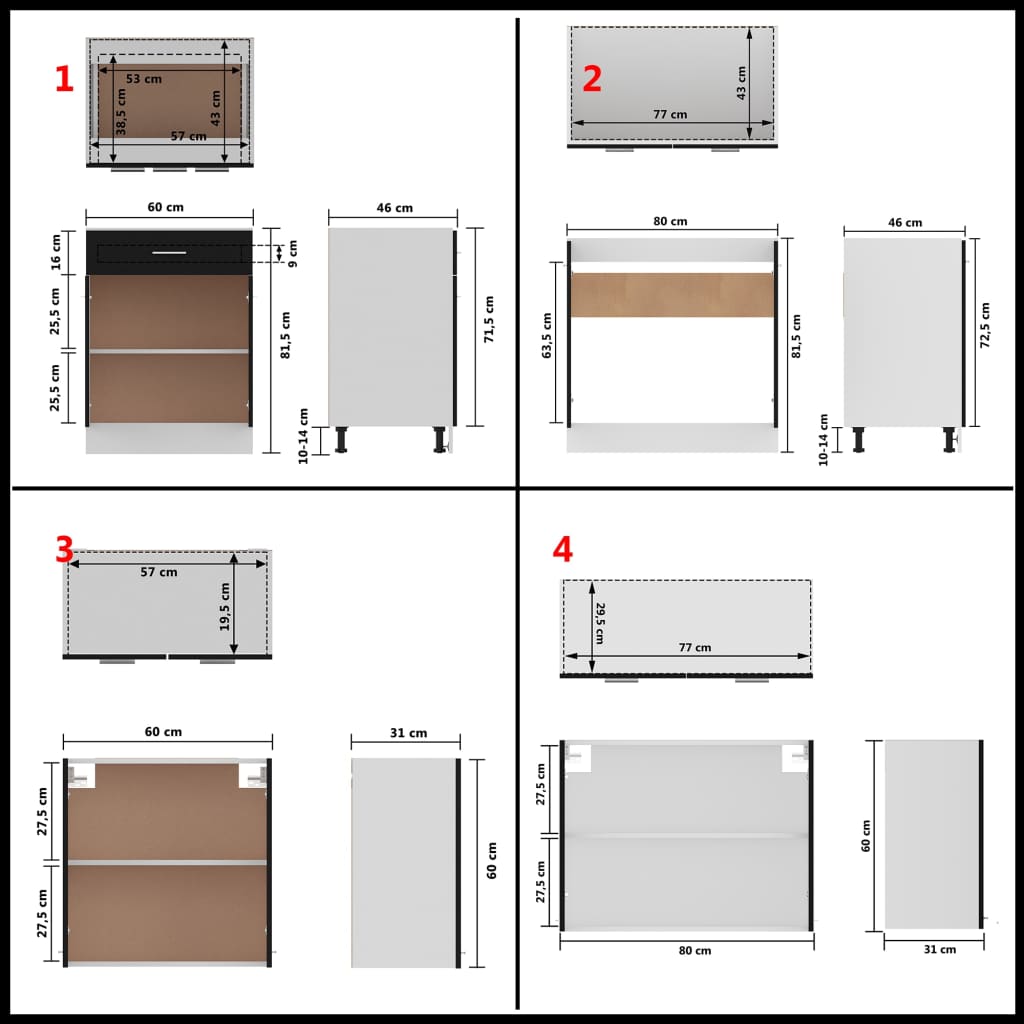 8720286327128_g_en_hd_7 vidaXL 4 Piece Kitchen Cabinet Set Lyon Black Engineered Wood - Image 9