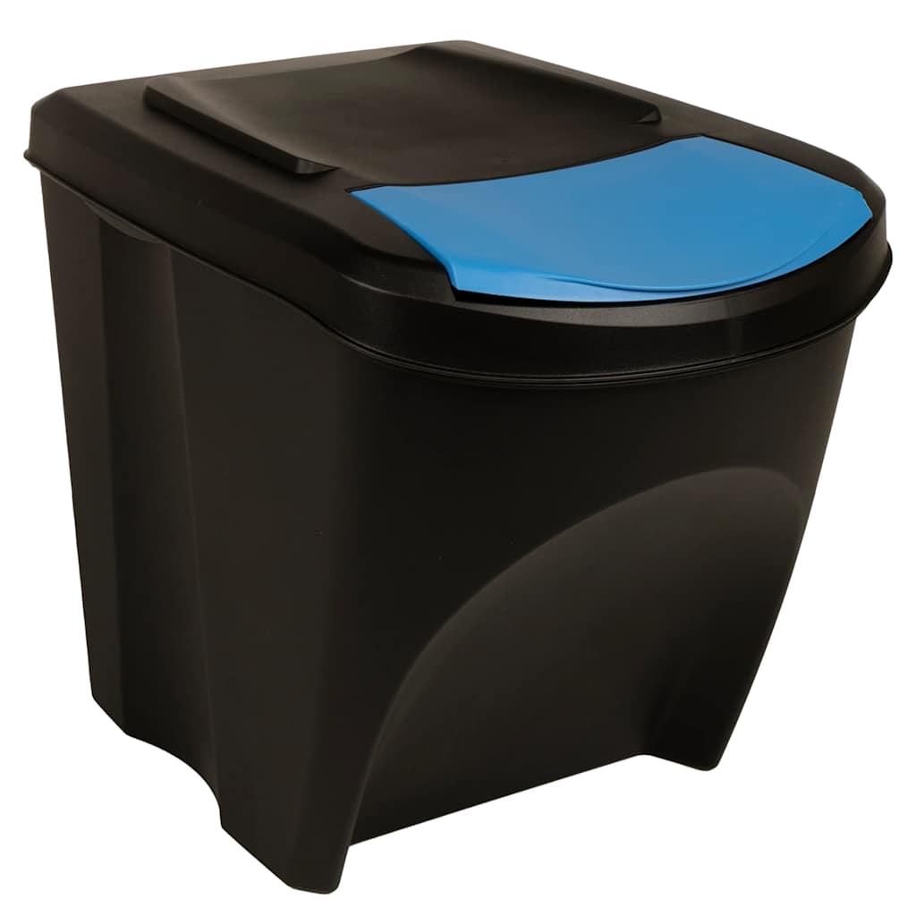 8720286327258_g_en_hd_2 vidaXL Stackable Garbage Bin Boxes 3 pcs Anthracite 75 L Polypropylene - Image 3