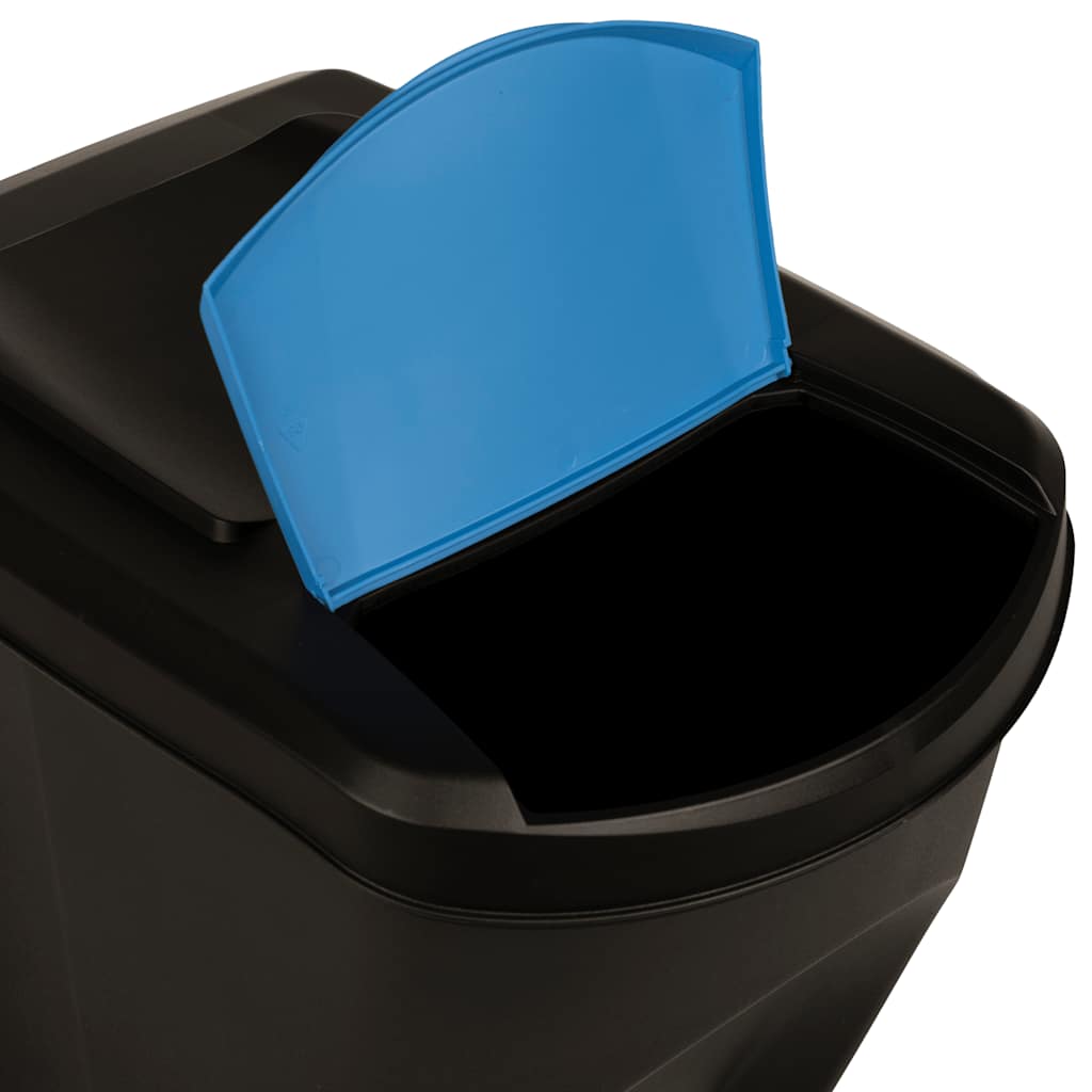 8720286327258_g_en_hd_8 vidaXL Stackable Garbage Bin Boxes 3 pcs Anthracite 75 L Polypropylene - Image 9
